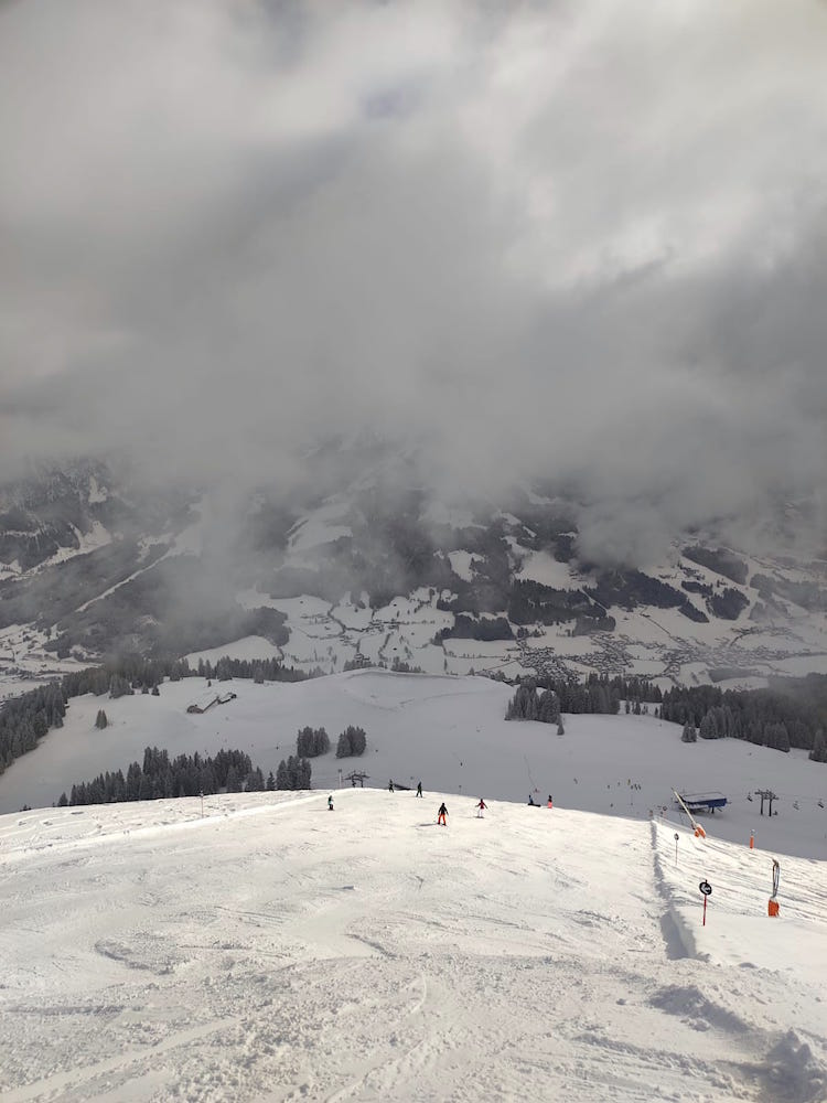 Im Skigebiet Wilder Kaiser - Brixental
